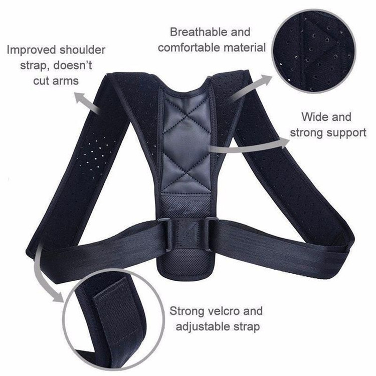 Title 13, Back Correction Band Breathable Anti-Humpback S...