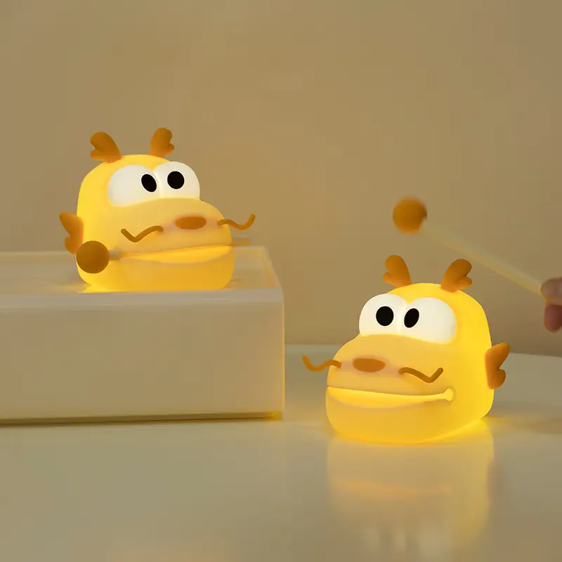 Longbao Chinese Block USB Charging Small Night Lamp