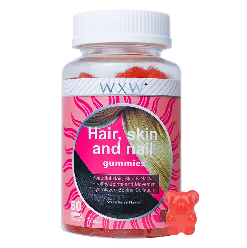 Hair Skin Nail Jelly - Hair Care Soft Candy