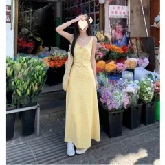 French Sweet Style Waist-slimming Long Dress - Xqd172 Picture Colour - View 1