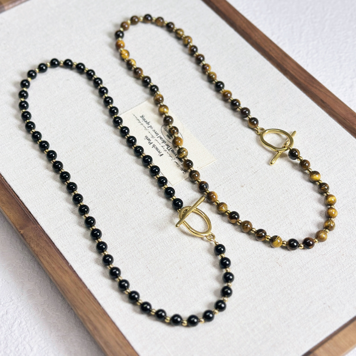 Maillard Tiger's Eye Choker Necklace