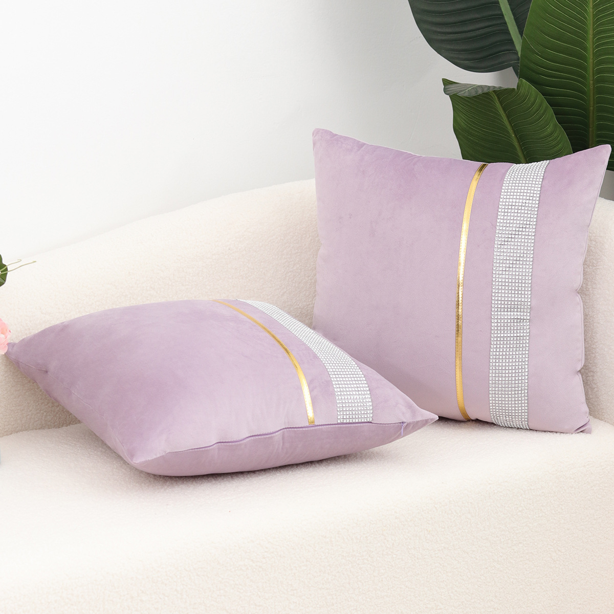 Velvet Headboard Cushion Pillow, picture 10 of 12