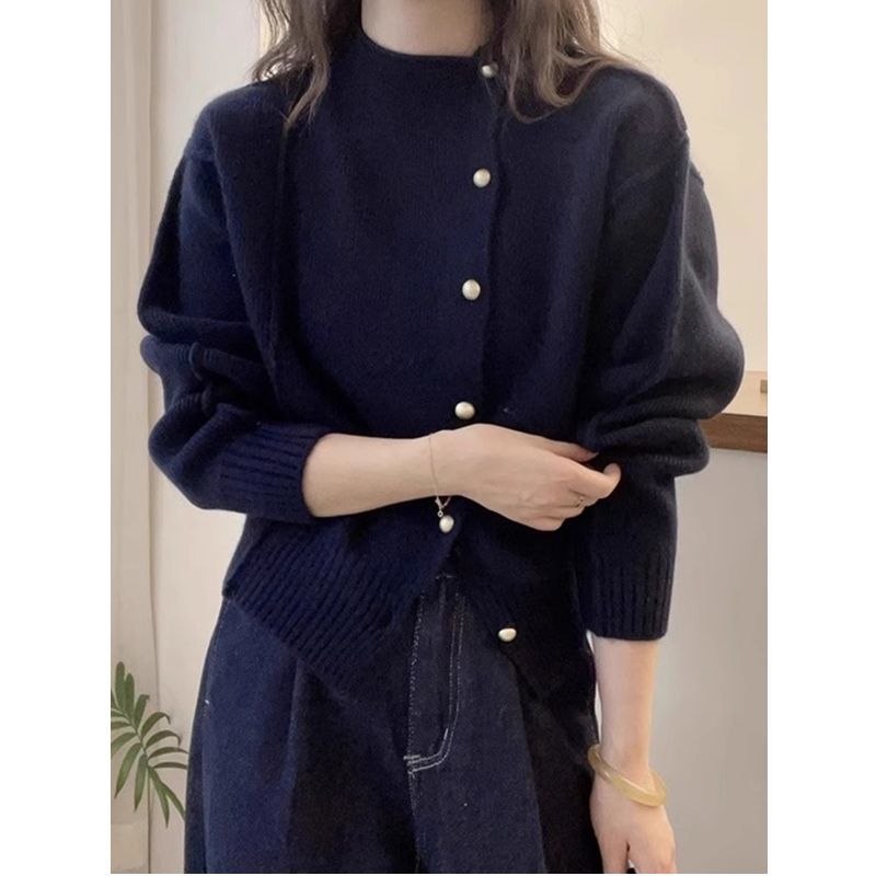 Womens Warm Figure-flattering Knitted Base Sweater - Image 7