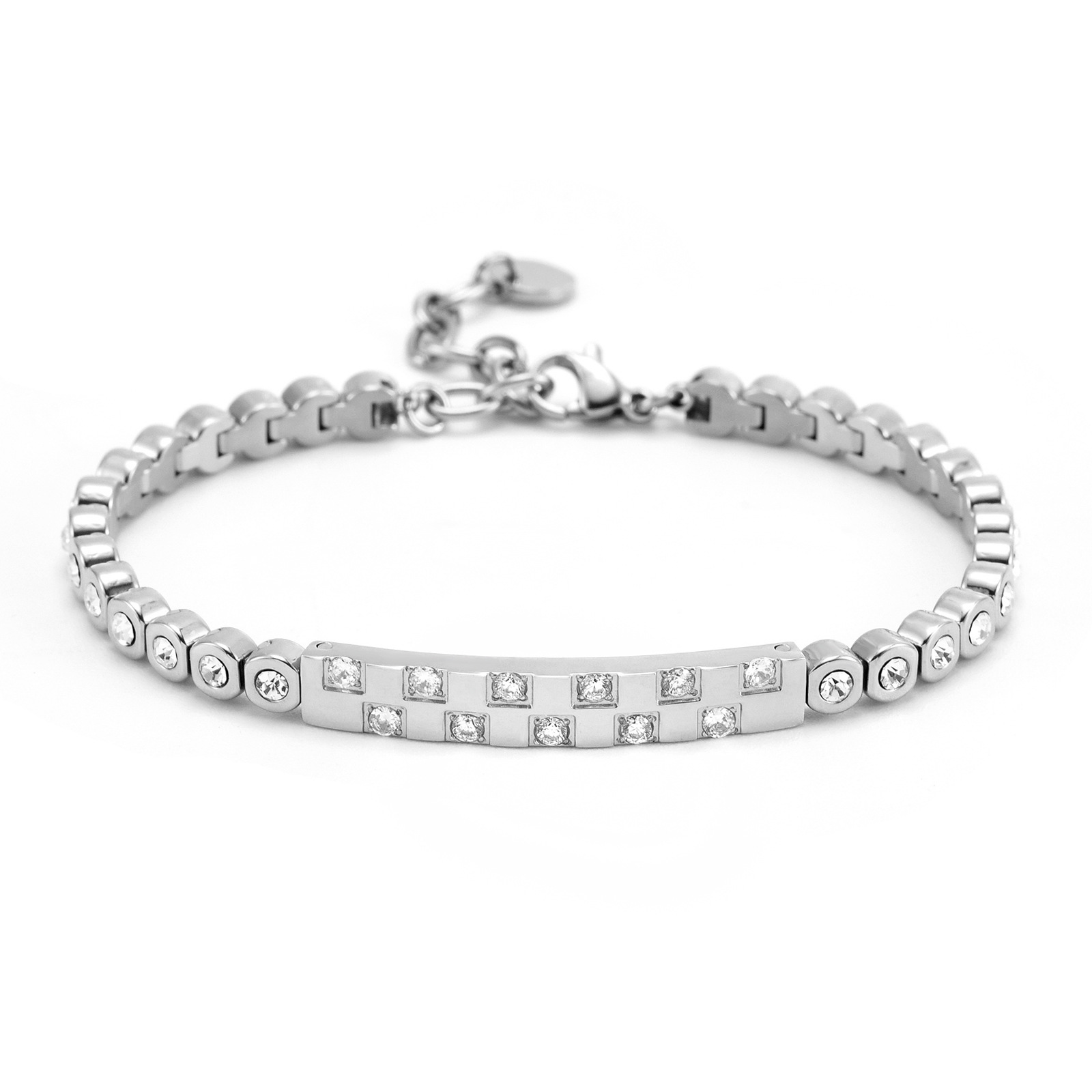 Light Luxury Advanced Stone-inlaid Left And Right Bracelet