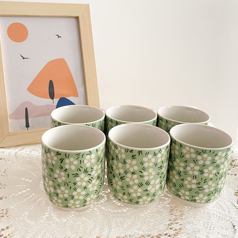 Green Plum 6PCS Cups