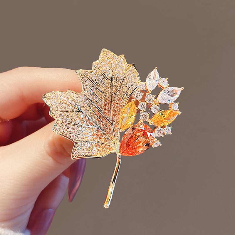Crystal Floral Brooch, picture 2 of 6
