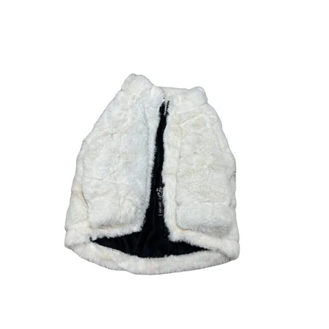 Dog Clothes Fur Coat Tide Brand Leopard Print Beige - Shop at LoveMi