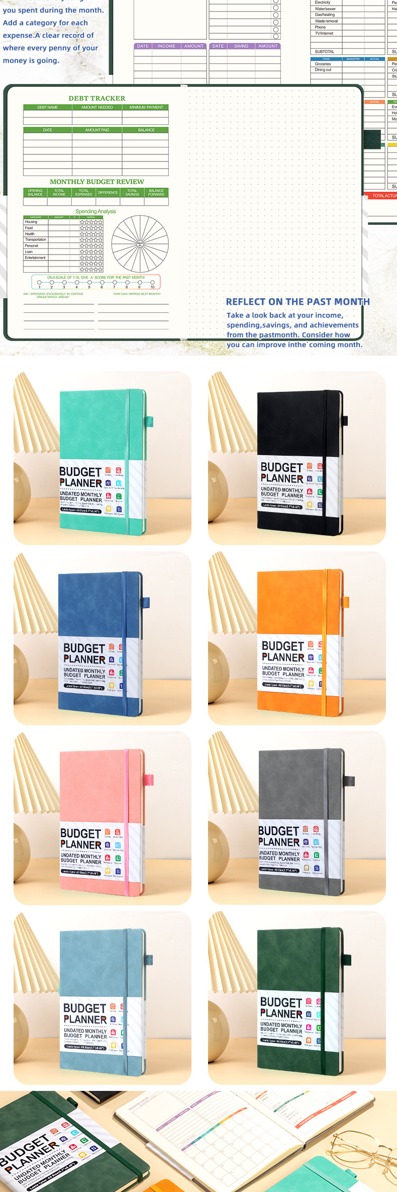 A5 Monthly Cash Budget Planner & Weekly Planner Notebook – Finance Budget Organizer for Expense Tracking - Image 15