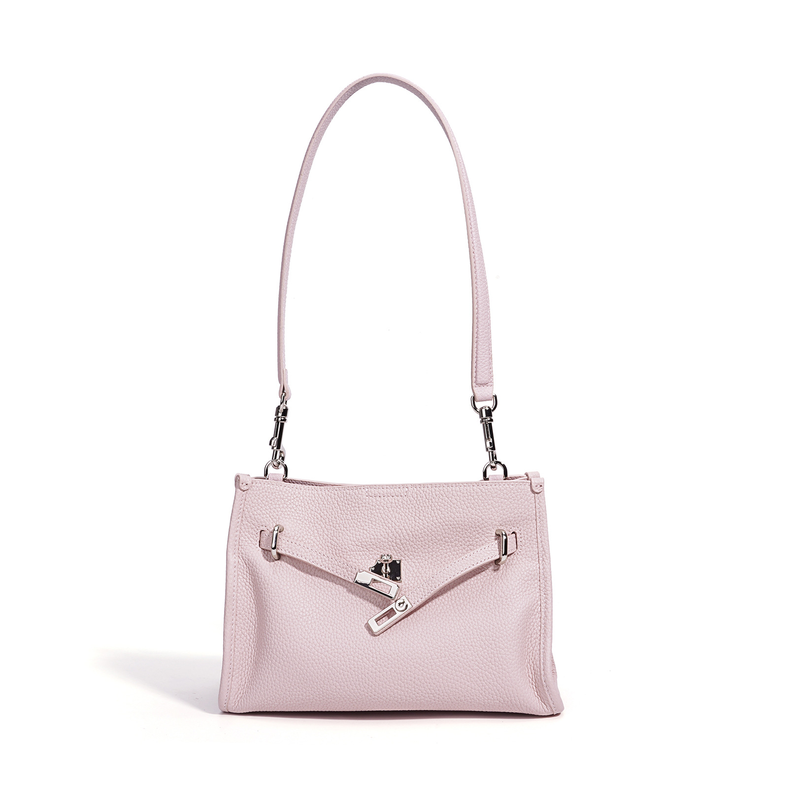 Full-Grain Leather Bucket Crossbody Bag, picture 6 of 7