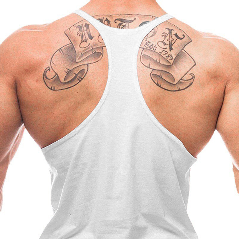 Mens Loose-Fit Sweat-Absorbent Breathable Tank Top For Summer Workouts And Fitness