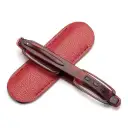 Red Belt Leather Case