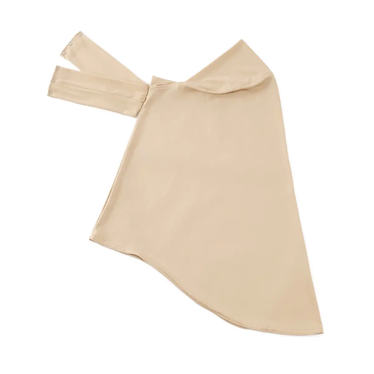 New Womens Headscarf With A Chin-button Closure