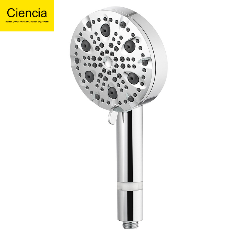 Bathroom Shower Head With Nine Settings And Filtration Function