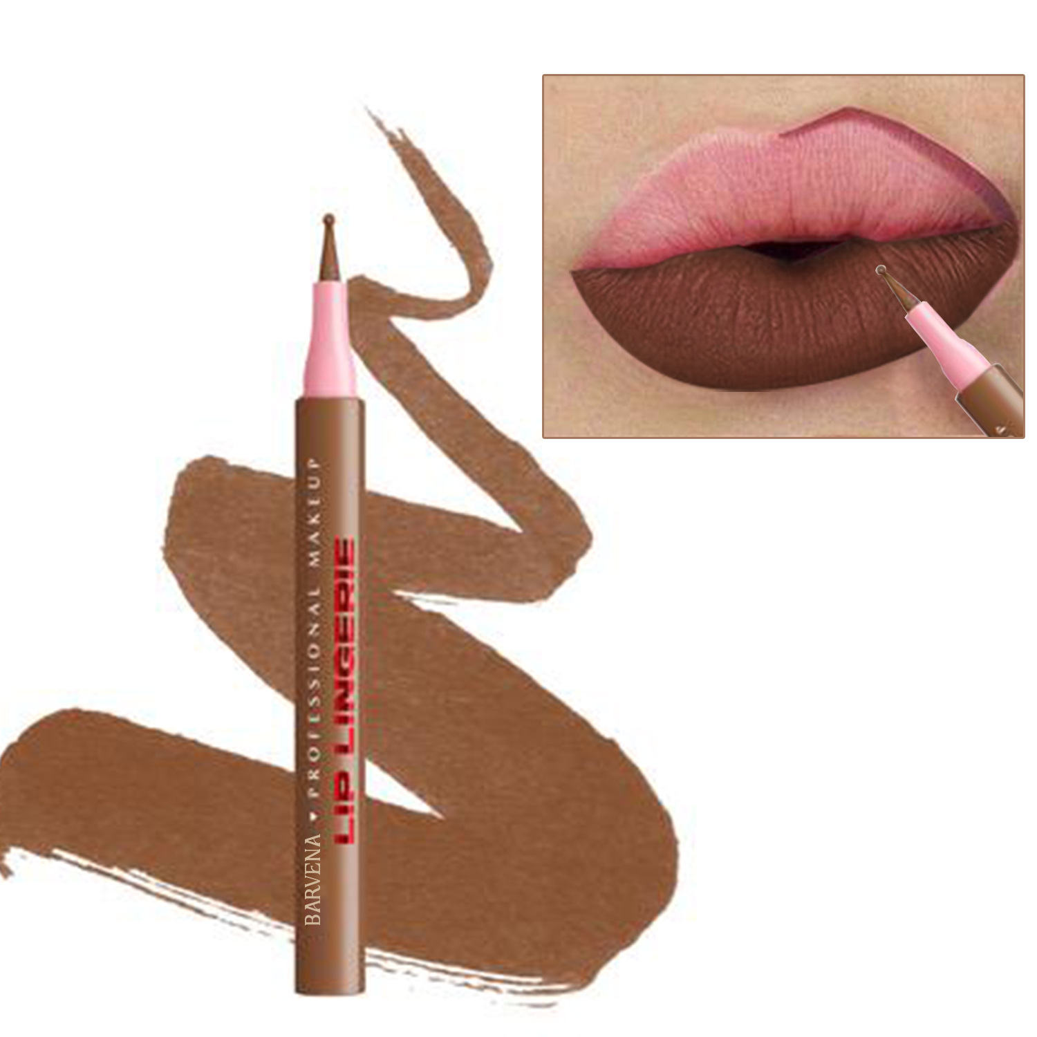 Outline Three-dimensional Full Lip Description Matte Lip Liner 8