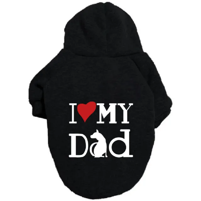 Large, Medium And Small Dogs Pet Sweater Pet Clothing Clothing Love Dd White Label Black - Shop at LoveMi