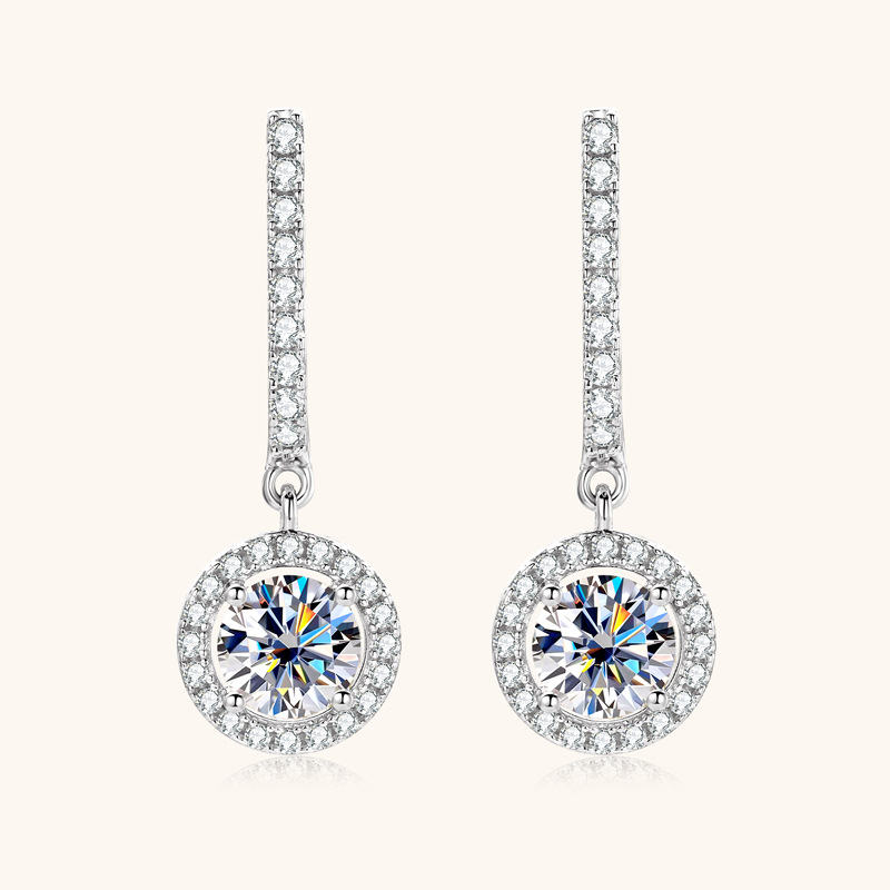 Diamond Earrings Earrings Special-interest Design Light Luxury High-end Sense