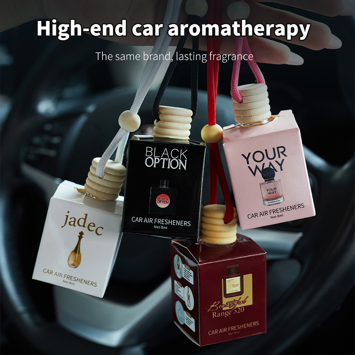 Car Air Freshener With A Lanyard, Deodorizing And Long-lasting Fragrance 10