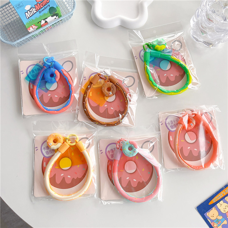 Donut Bracelet Soft Silicone Phone Case Hanging Ornament - Image 11