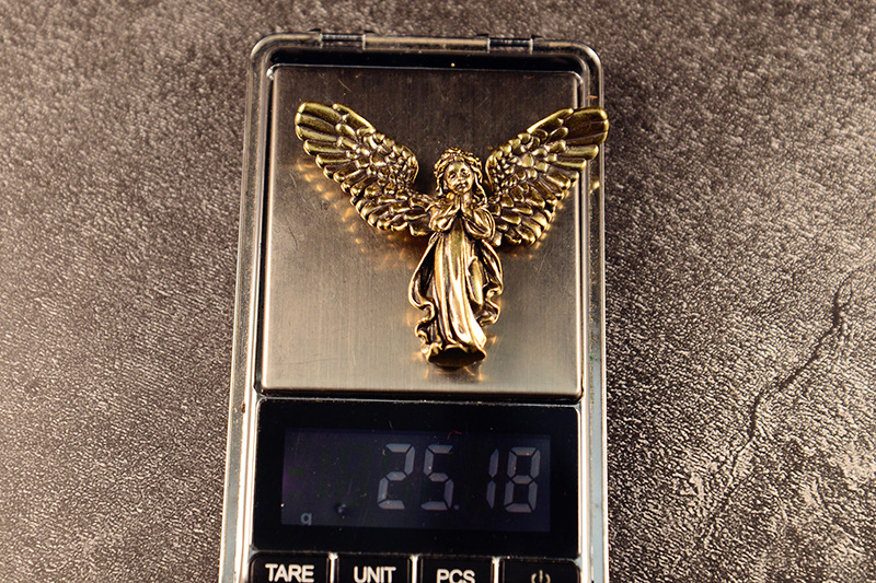 Title 7, Brass Angel Small Ornaments Guardian Angel Wing...