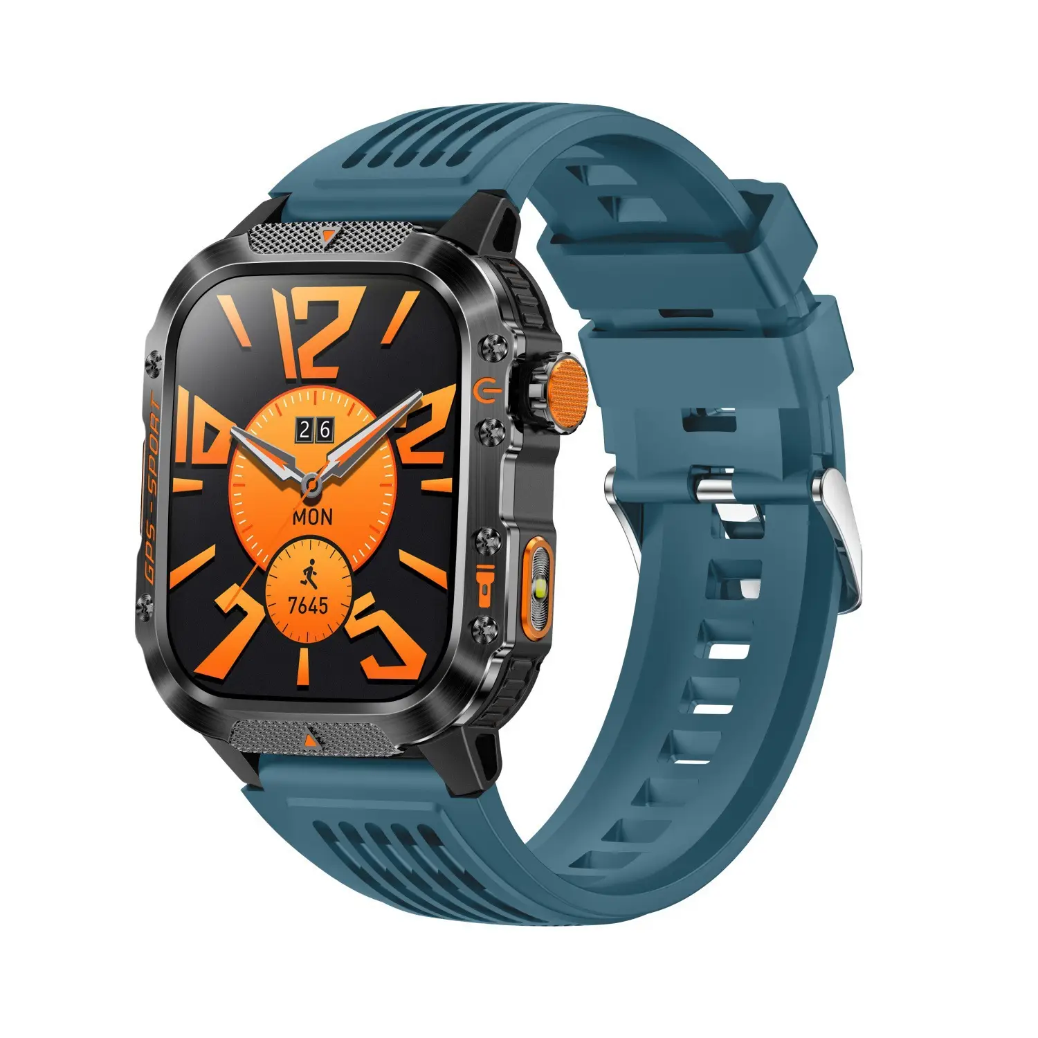GPS BeiDou Positioning Bluetooth Calling Heart Rate Outdoor Three-proof Sports Watch