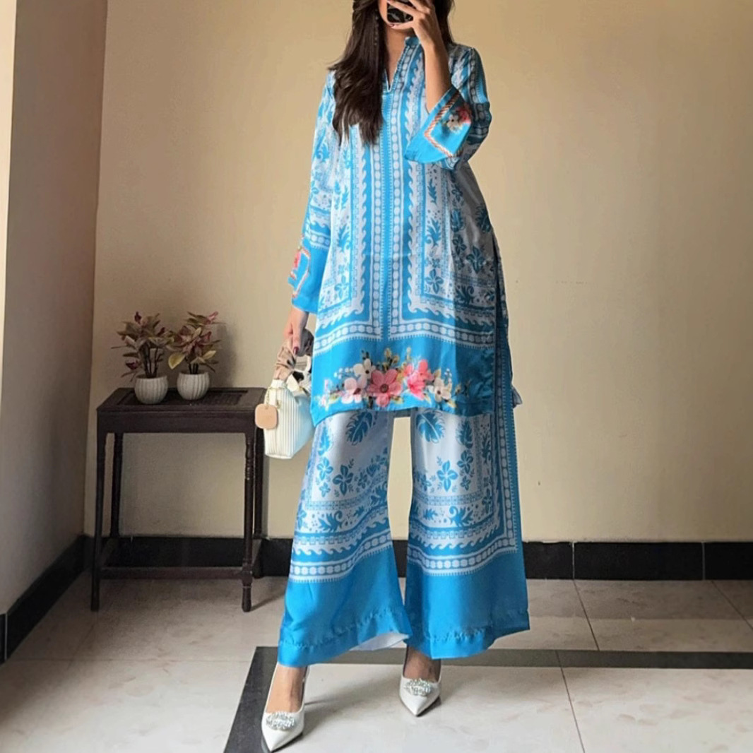 Women's Long Sleeve Casual Top Two-piece Pants Pack