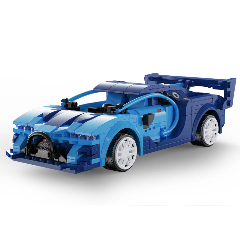 Blue Phantom Sports Car