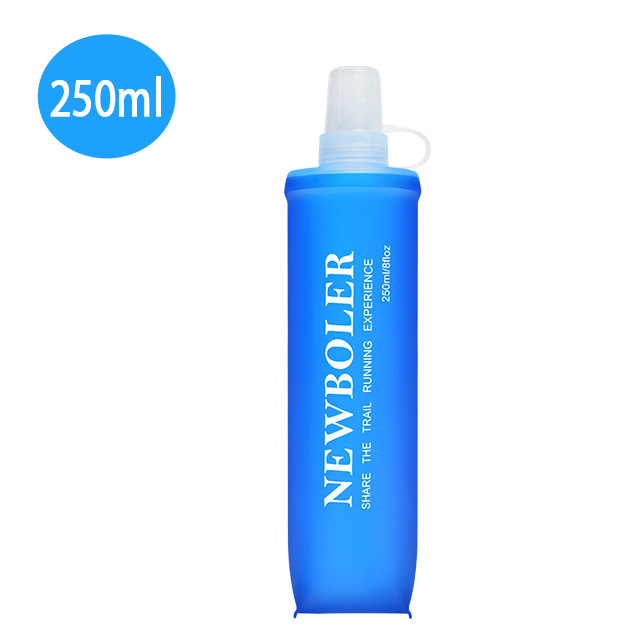 Sports Soft Water Bottle TPU Foldable And Portable
