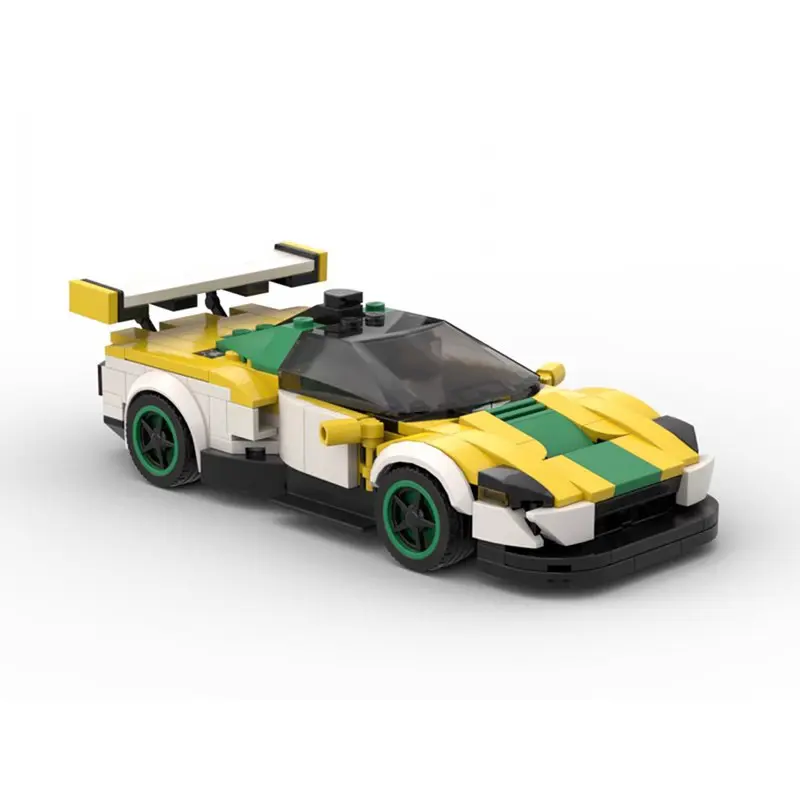 MOC Building Blocks Creative Domestic Puzzle Speed8