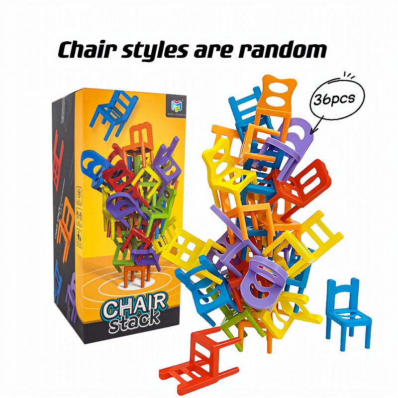 36 Stacked Chairs