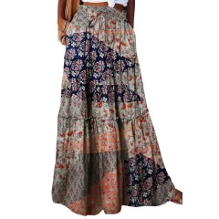 Loose Casual High Waist Dress For Women - Lc65608 1014-Xl - View 1