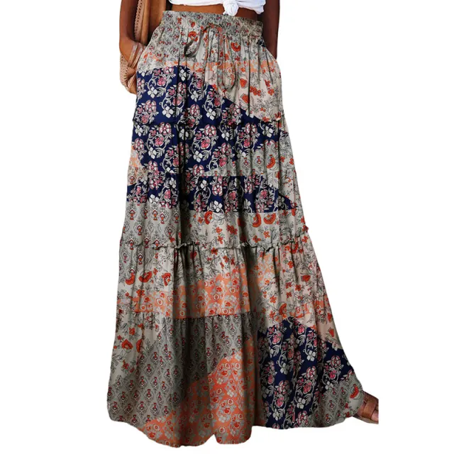 Loose Casual High Waist Dress For Women Lc65608 1014 Xl - Shop at LoveMi