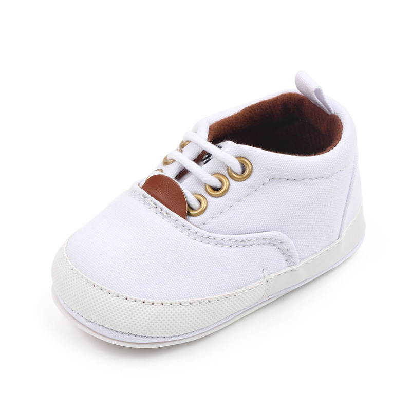 Children's Soft Rubber Sole Canvas Shoes