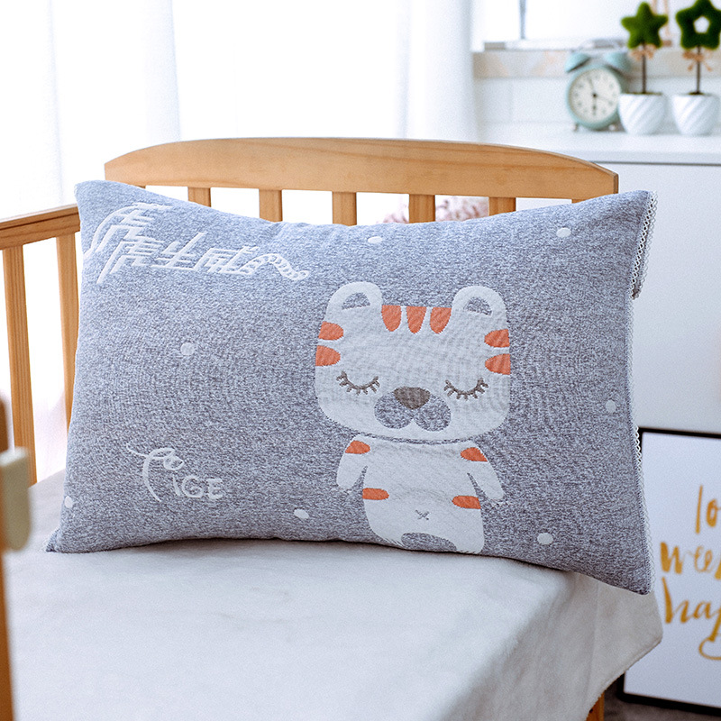 Children's Fully Encasing Cartoon Pillowcase All-Season Universal