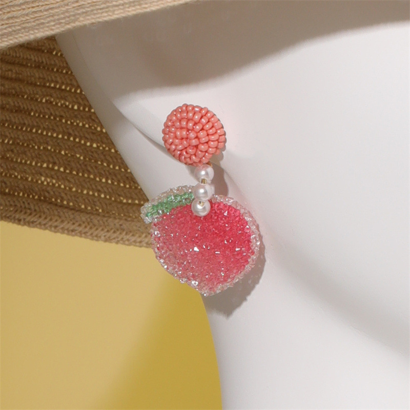 Womens Stylish And Creative Fruit Earrings