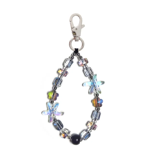 Cloud Beaded Keychain Girl Ins Style Woven Beads Love Ornaments Ys A240010A - Shop at LoveMi