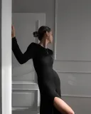 Black Long Sleeve Dress