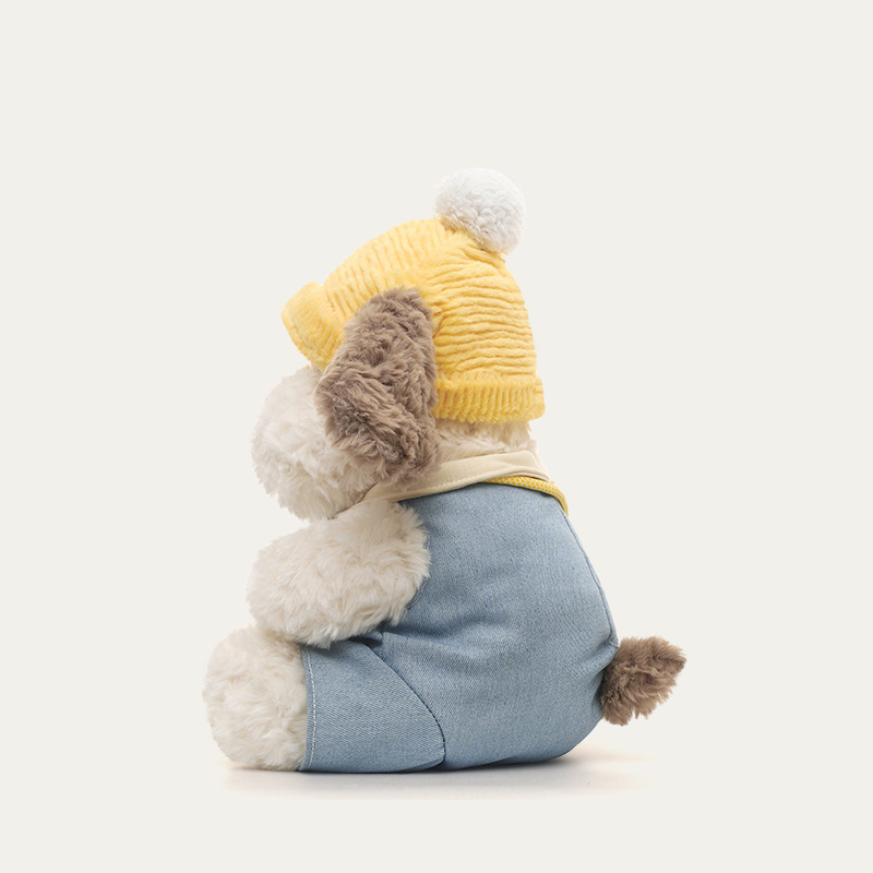 Cute Sitting Rupi Dog Plush Toy A Cuddly Stuffed Animal Perfect For Hugging While You Sleep