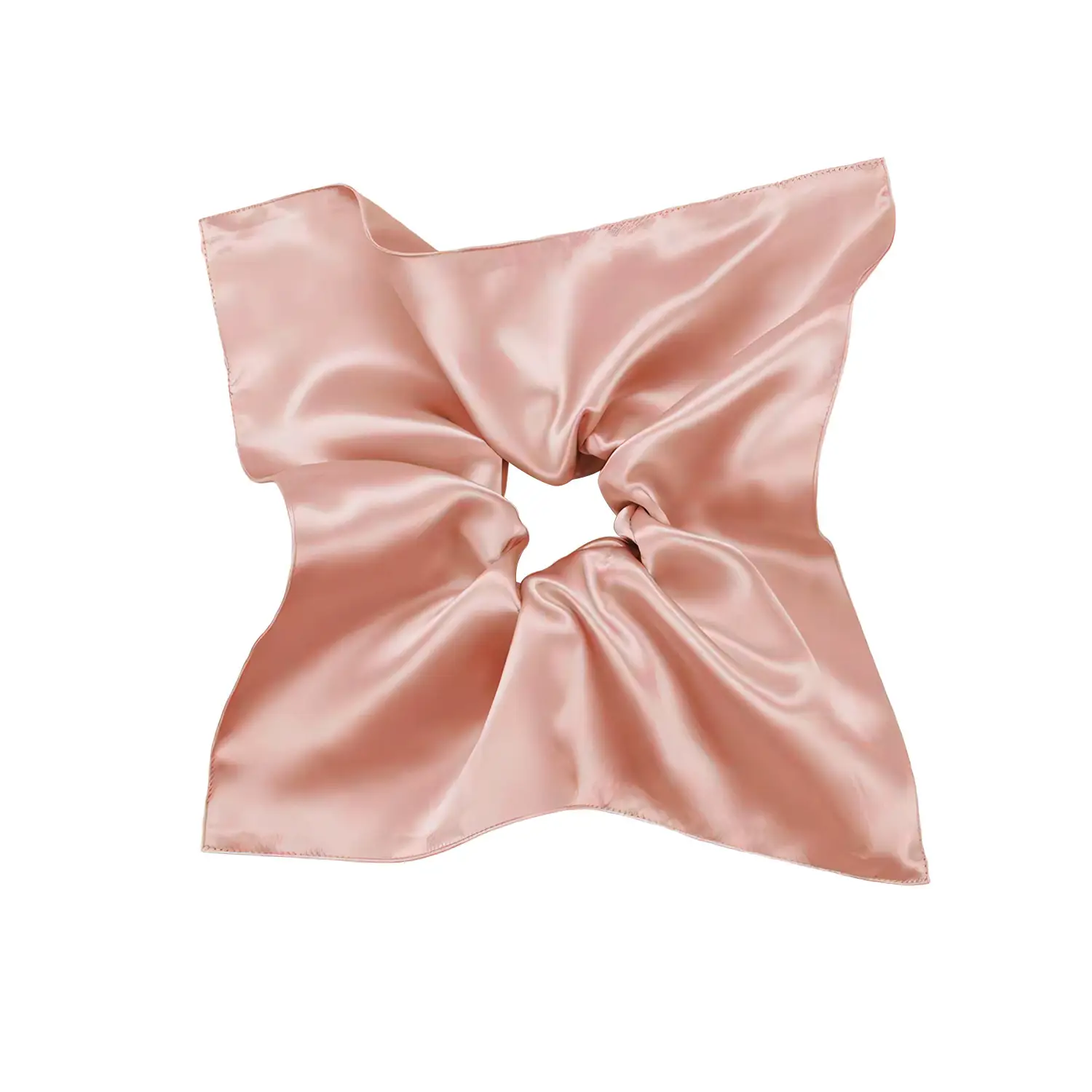 Square Hair Ring Wind Model Hair Accessories Solid Color