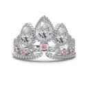 White Gold Color Dy121063Swbo