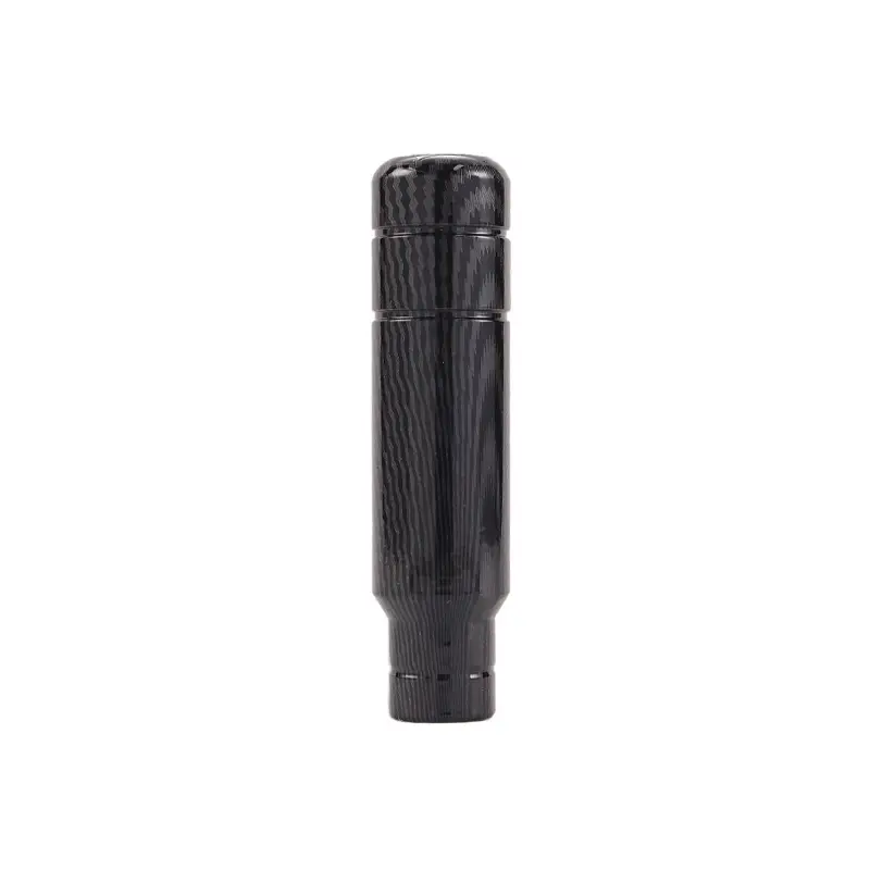Car Modification Personalized Carbon-Fiber Pattern Metal Gear Knob Automatic Transmission