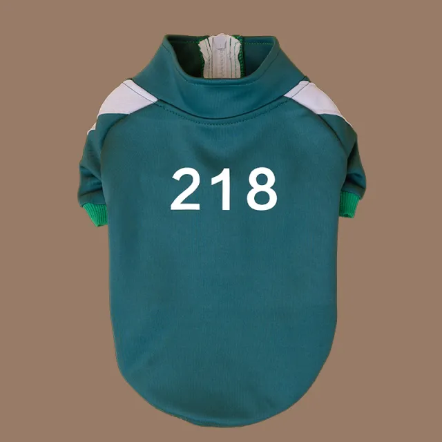 456 Digital Pet Clothes Cat Dog Coat Teddy Small And Medium sized Dogs Sweater Green Coat 218 - Shop at LoveMi