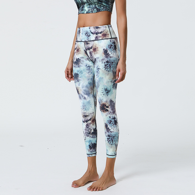 New Womens Printed Yoga Leggings Style 9023 S