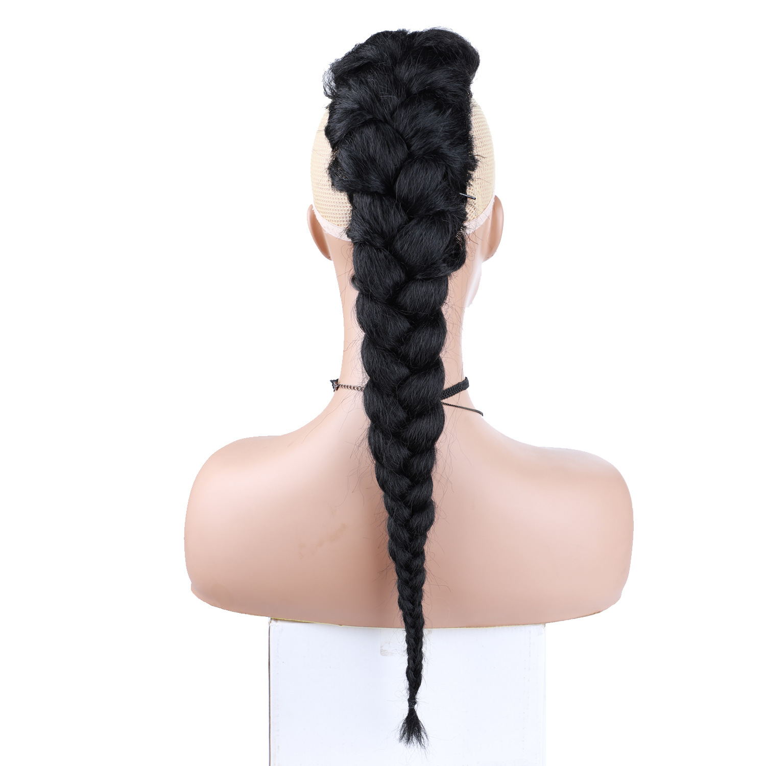 Female Wig Fiber Ponytail African Long Braid