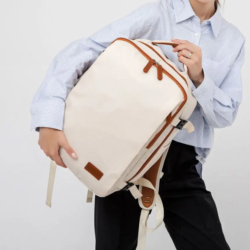 Casual Versatile Mens Oxford Cloth Backpack