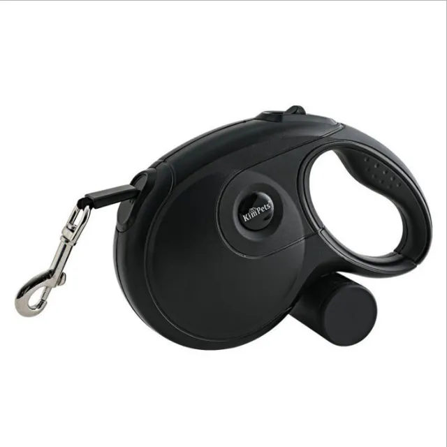 Simple Household Automatic Retractable Dog Leash Black Ribbon Garbage Box - Shop at LoveMi