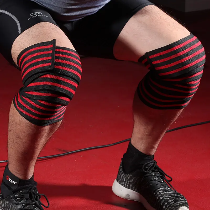Men's Sports Fitness Knee Brace Squat Elastic