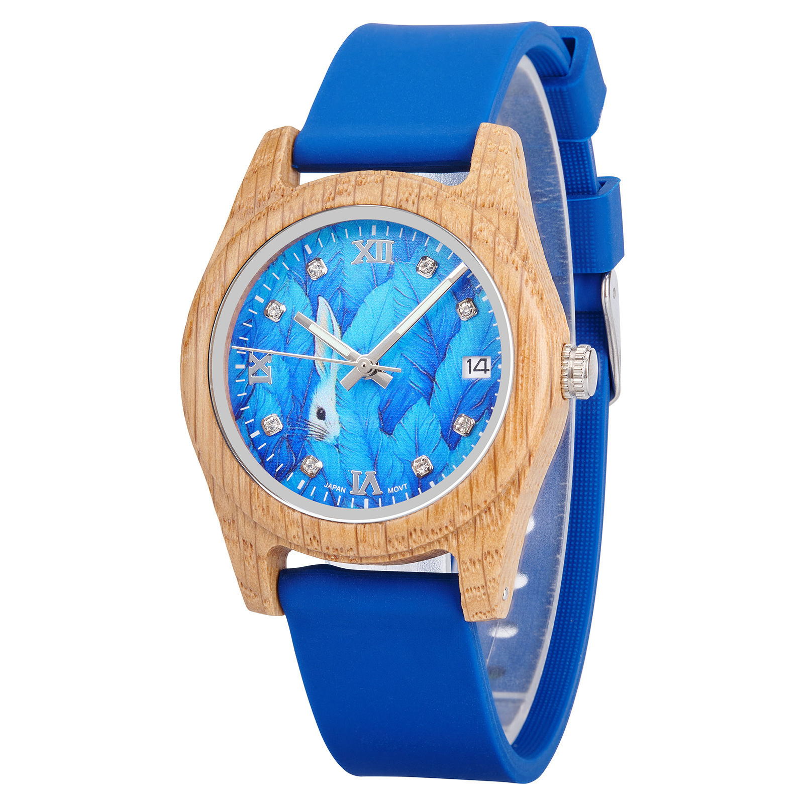 Natural Wood Watch for Women - Lightweight Eco-Friendly Quartz Wristwatch with Minimalist Design Casual Daily Wear 6