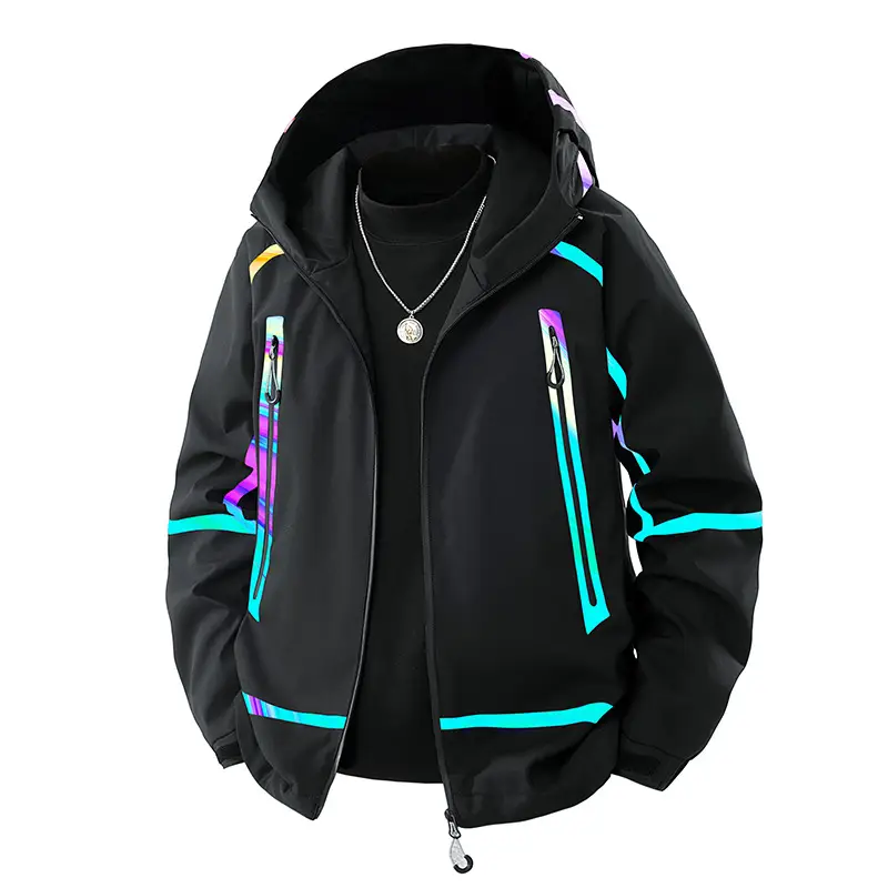 Laser Reflective Jacket Jacket High-end Green Workwear