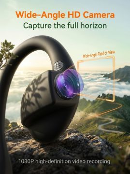 New Smart Camera Bluetooth Earphones
