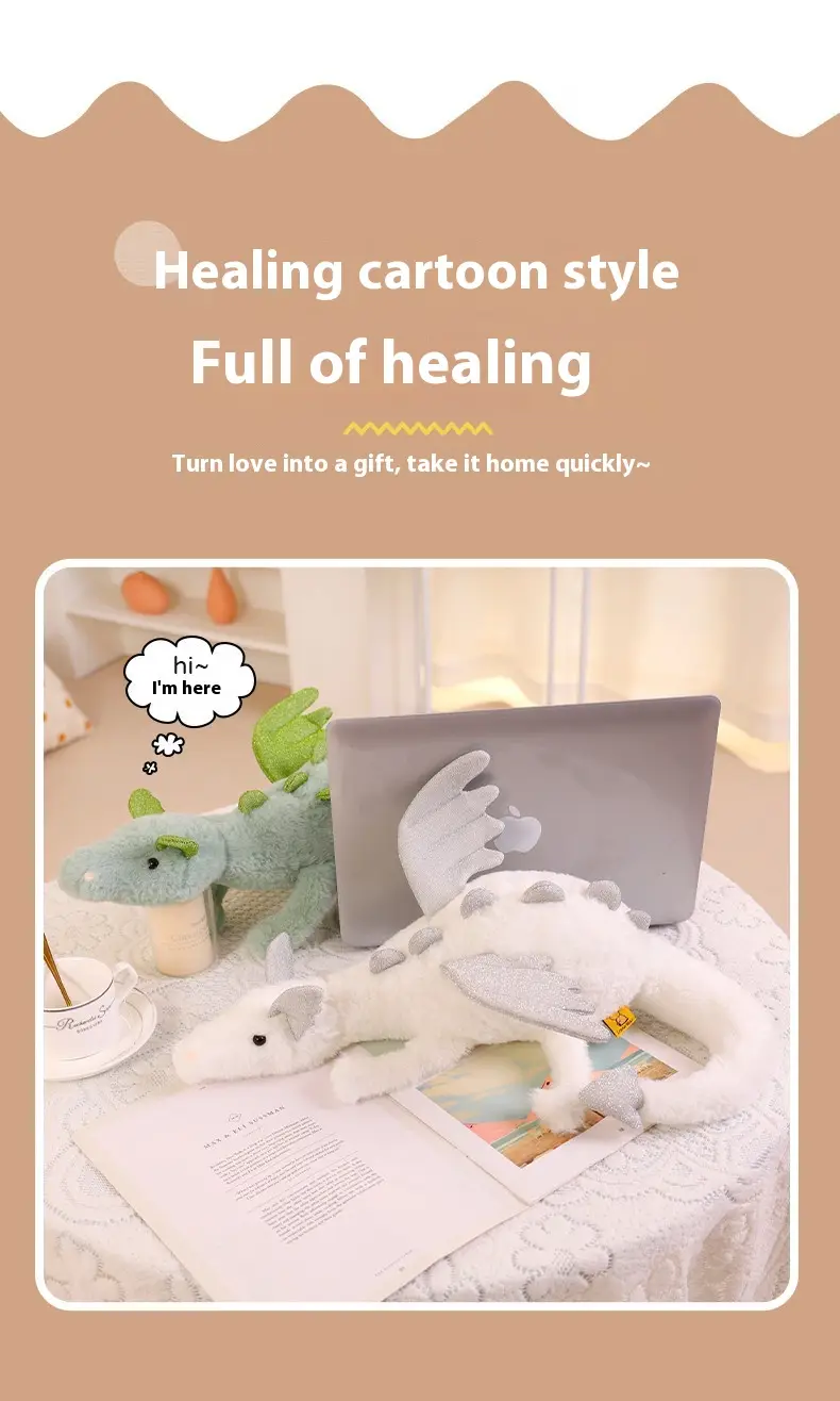 Cartoon Cute Little Flying Dragon Doll Dragon Plush Toy